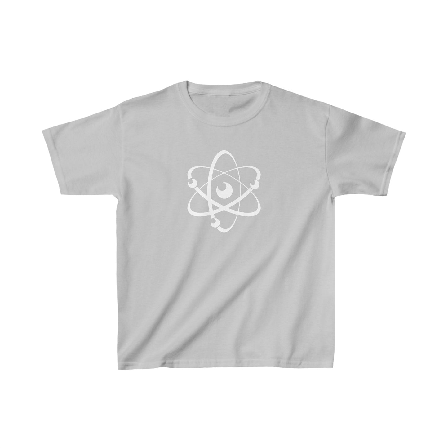 Atom (White Decal) Kids Heavy Cotton™ Tee