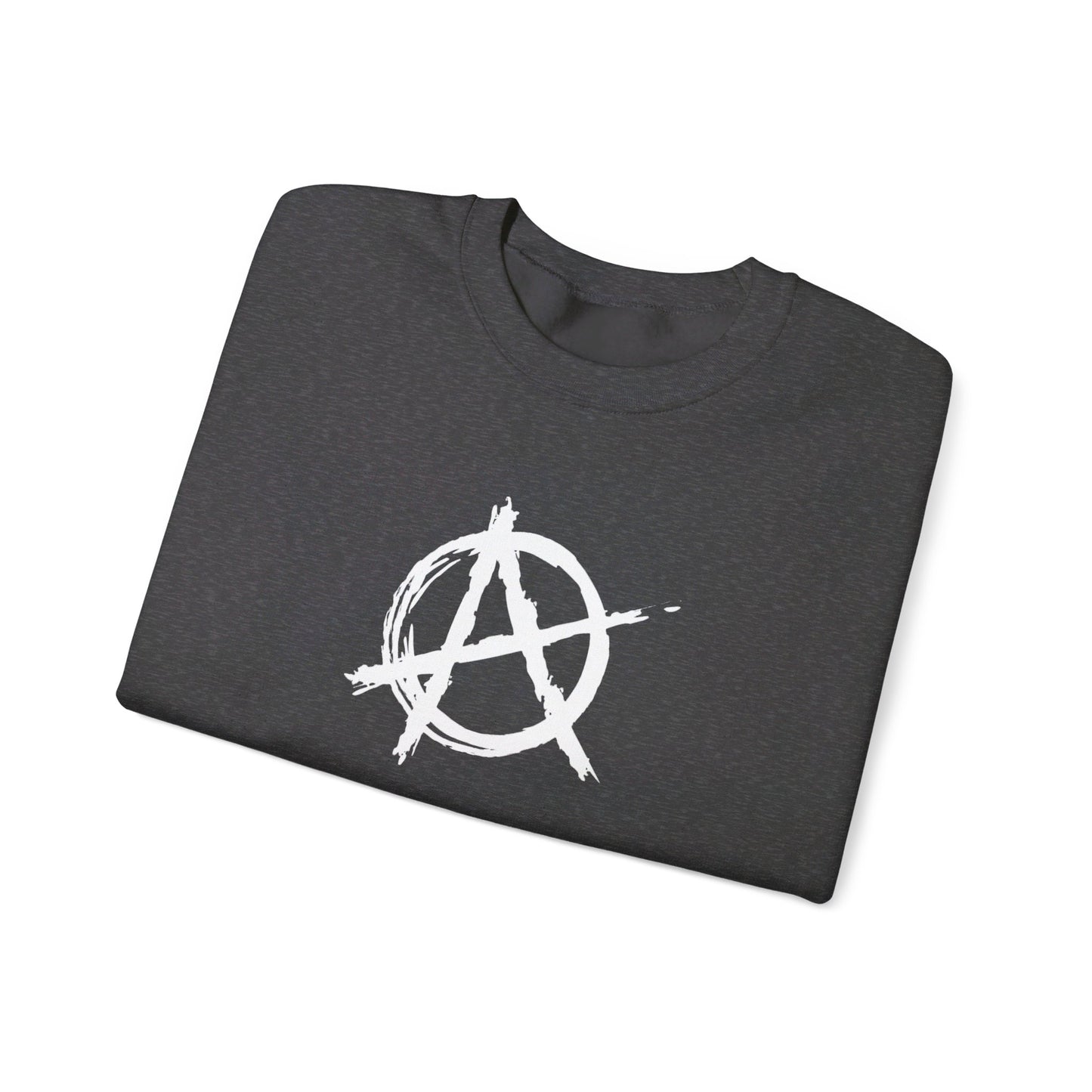 Anarchy (White Decal) Unisex Heavy Blend™ Crewneck Sweatshirt