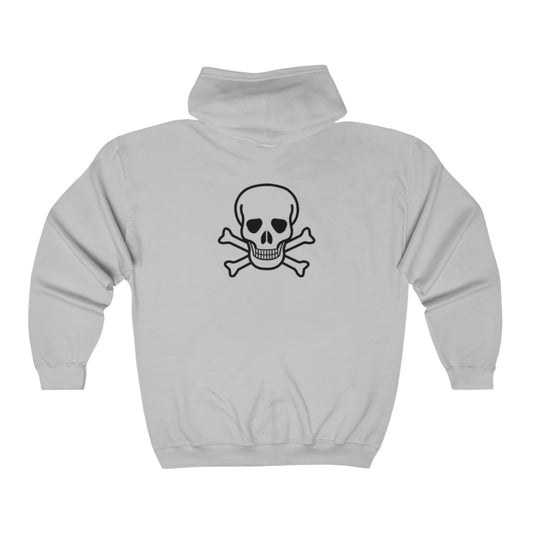 Toxic (Black Decal) Unisex Heavy Blend™ Full Zip Hooded Sweatshirt