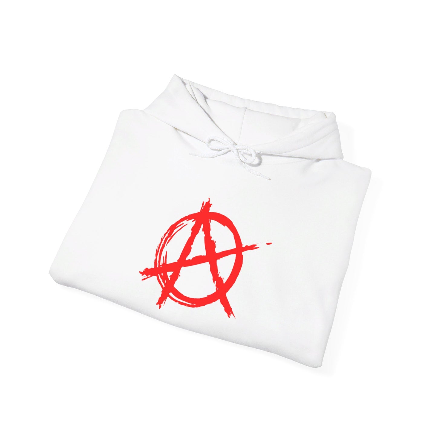 Anarchy (Red Decal) Unisex Heavy Blend™ Hooded Sweatshirt