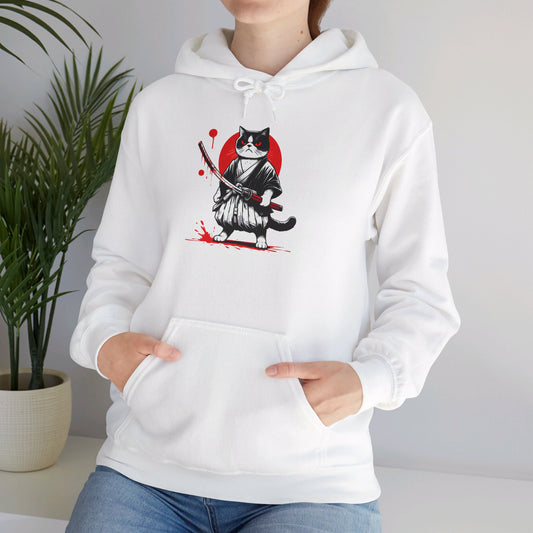 Mean Cat Unisex Heavy Blend™ Hooded Sweatshirt