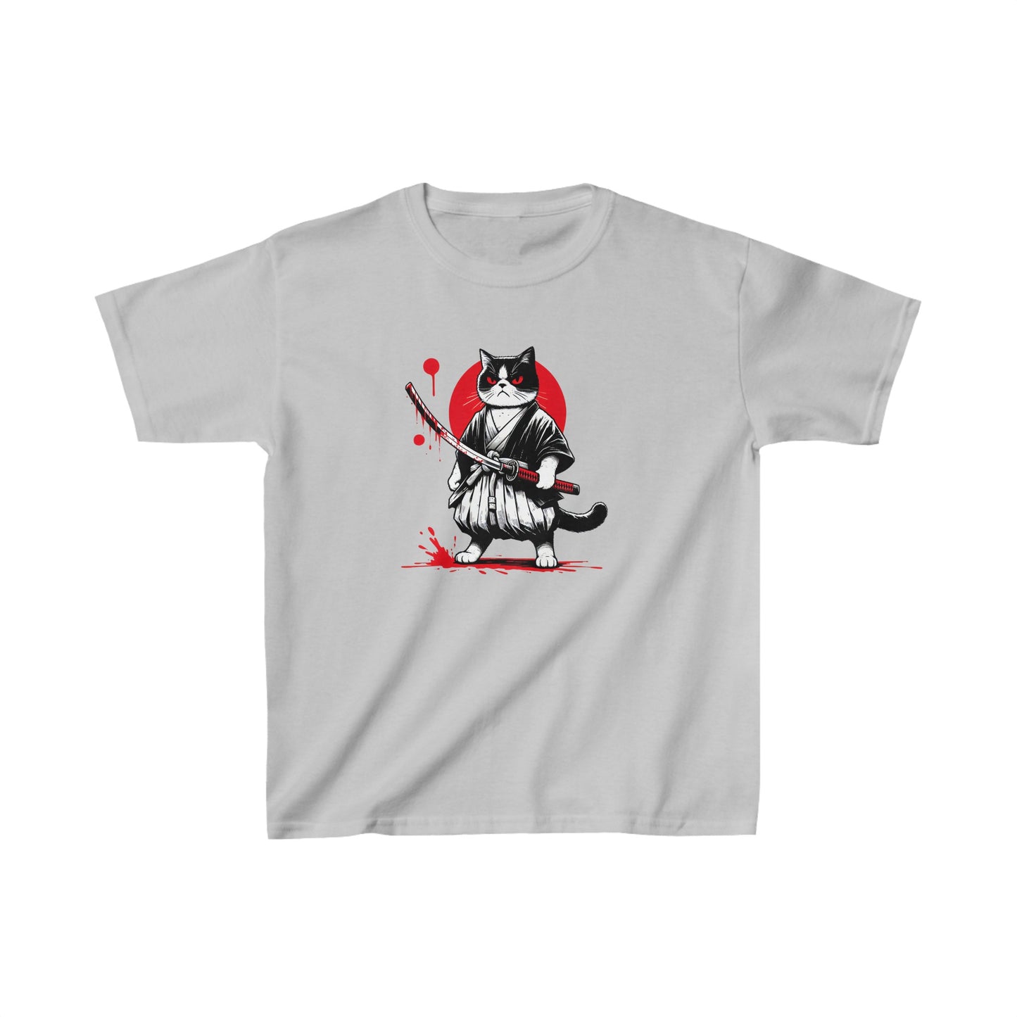 Mean Cat Kids Heavy Cotton™ Tee