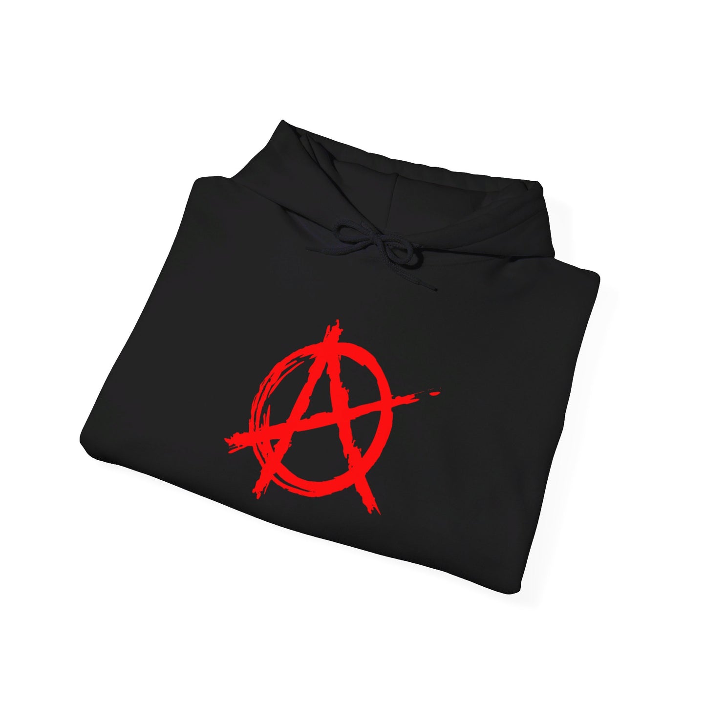 Anarchy (Red Decal) Unisex Heavy Blend™ Hooded Sweatshirt