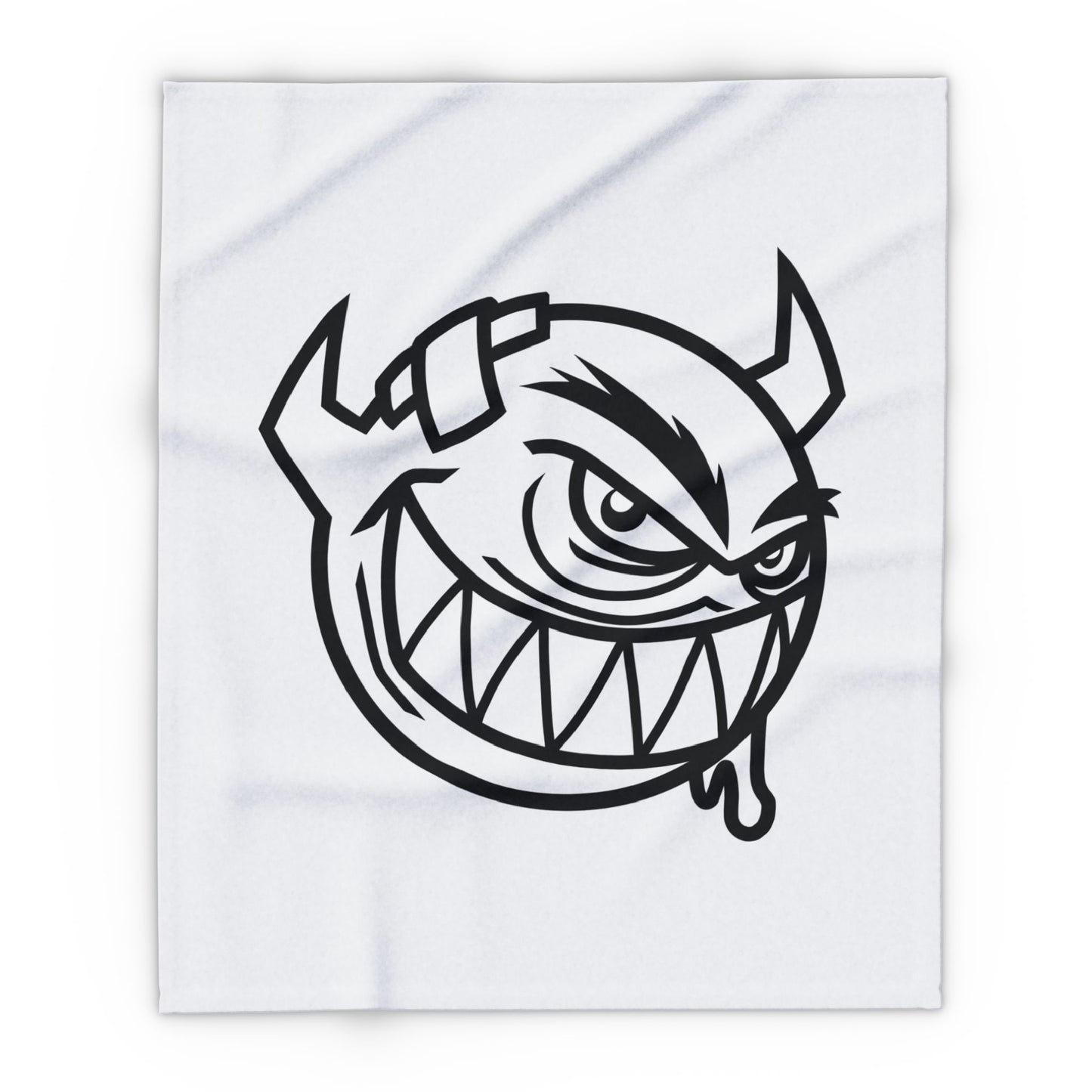 Devil (Black Decal) Arctic Fleece Blanket