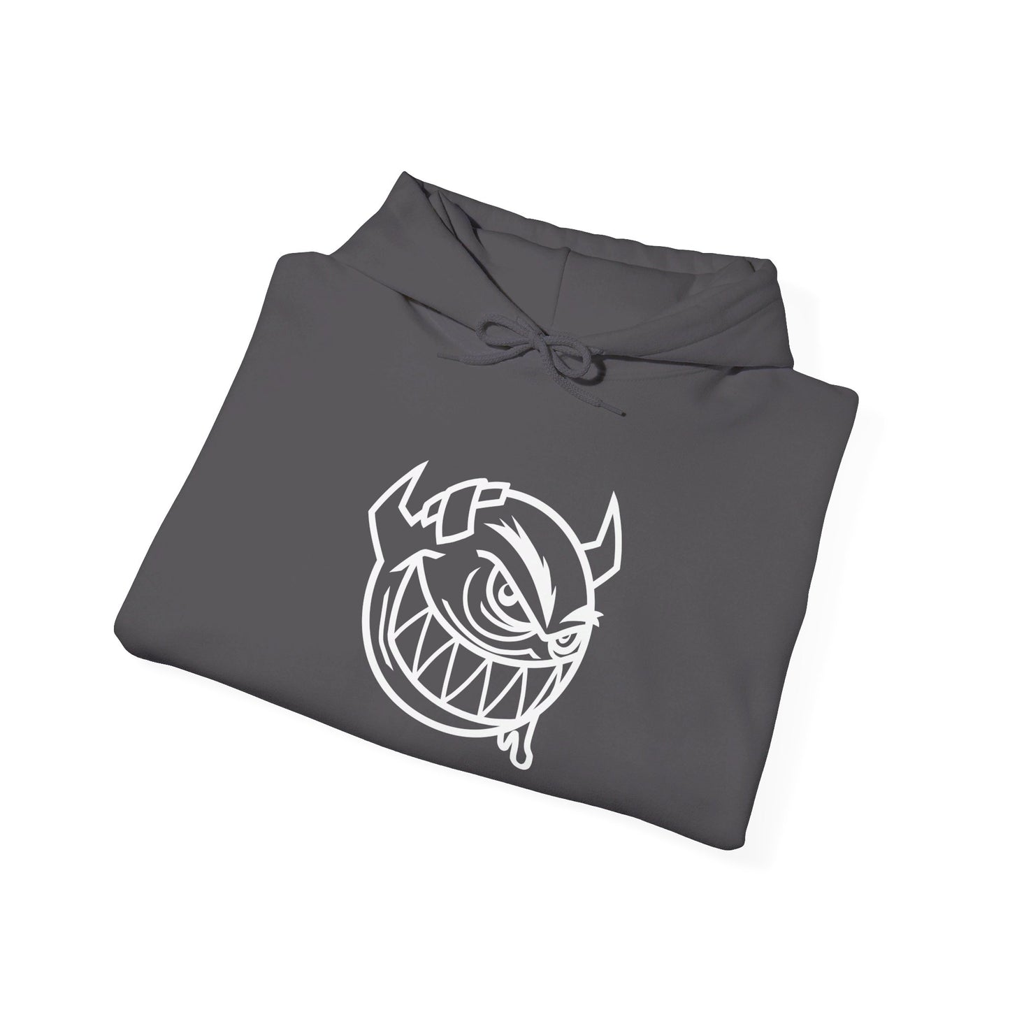 Devil (White Decal) Unisex Heavy Blend™ Hooded Sweatshirt