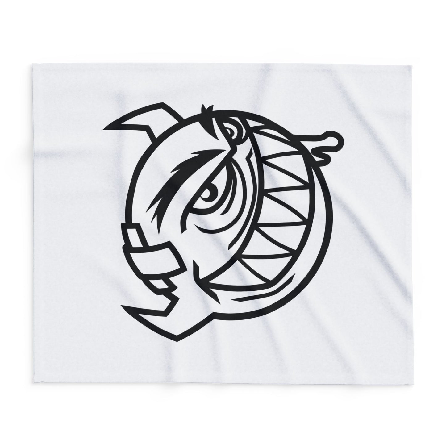 Devil (Black Decal) Arctic Fleece Blanket