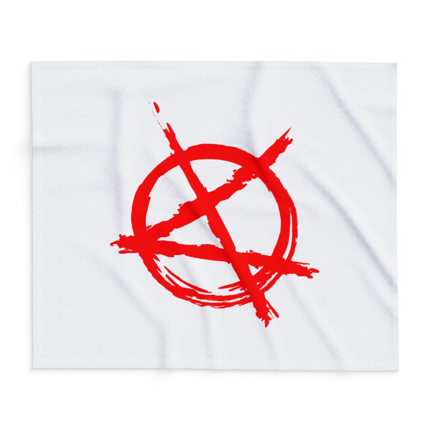 Anarchy (Red Decal) Arctic Fleece Blanket