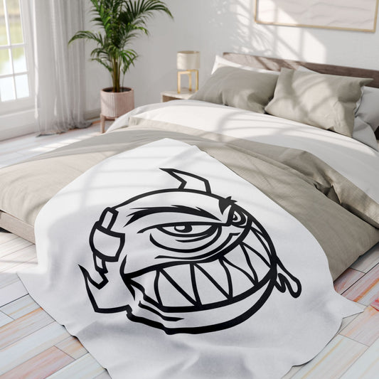 Devil (Black Decal) Arctic Fleece Blanket