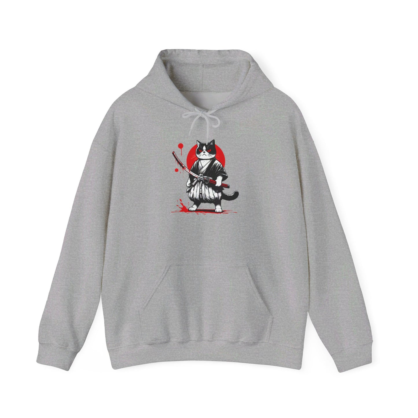 Mean Cat Unisex Heavy Blend™ Hooded Sweatshirt