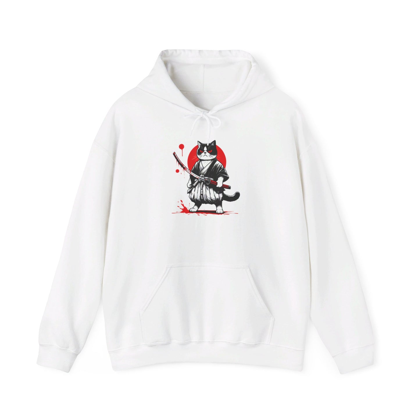 Mean Cat Unisex Heavy Blend™ Hooded Sweatshirt