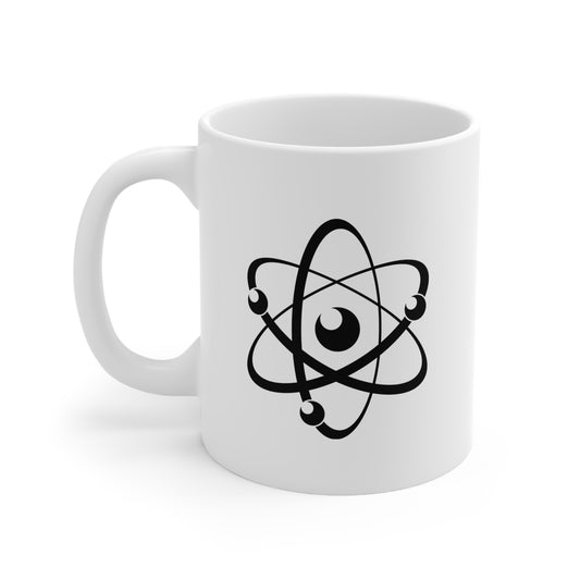 Atom Ceramic Coffee Mug / Tea Cup 11oz / 300ml