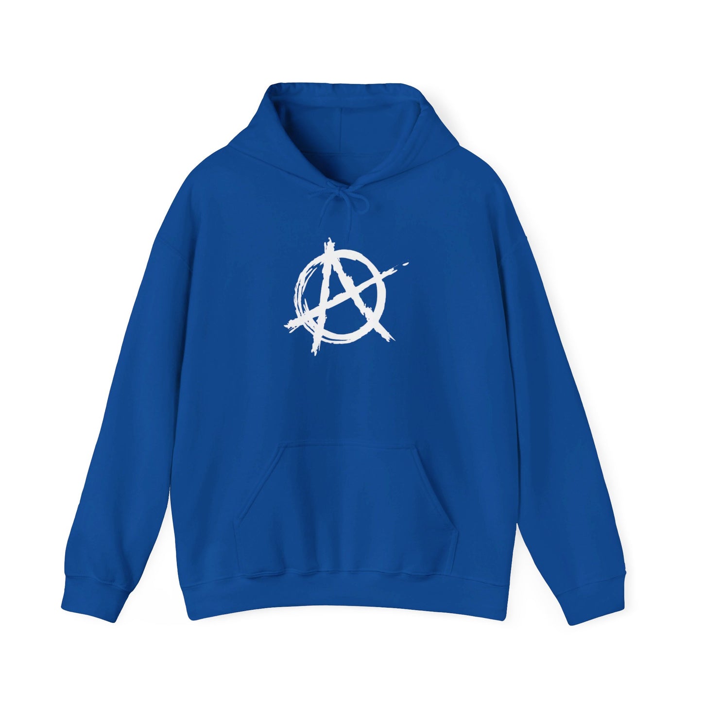 Anarchy (White Decal) Unisex Heavy Blend™ Hooded Sweatshirt