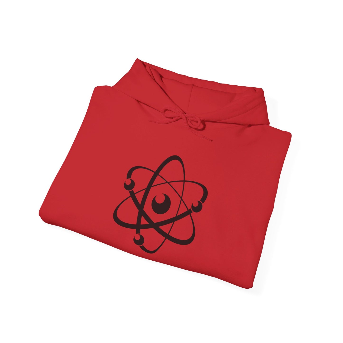 Atom (Black Decal) Unisex Heavy Blend™ Hooded Sweatshirt