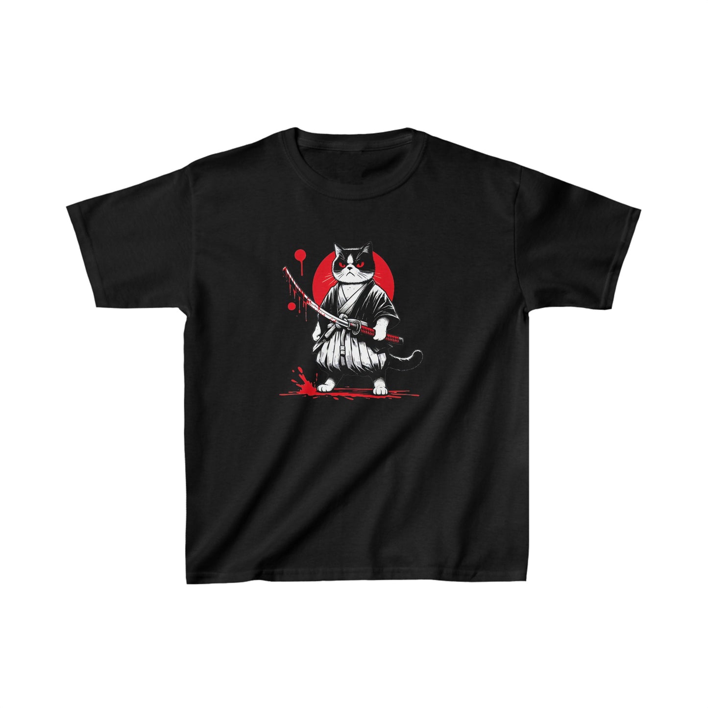 Mean Cat Kids Heavy Cotton™ Tee