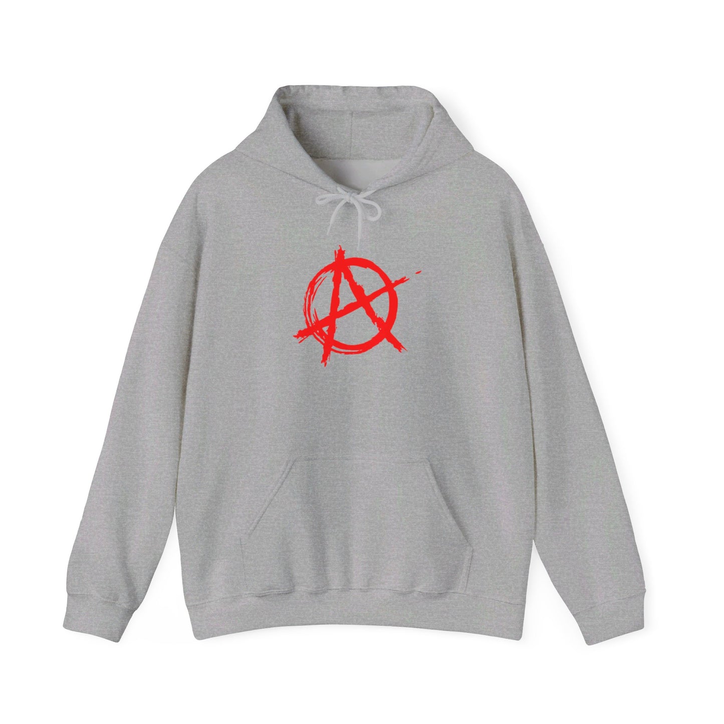 Anarchy (Red Decal) Unisex Heavy Blend™ Hooded Sweatshirt