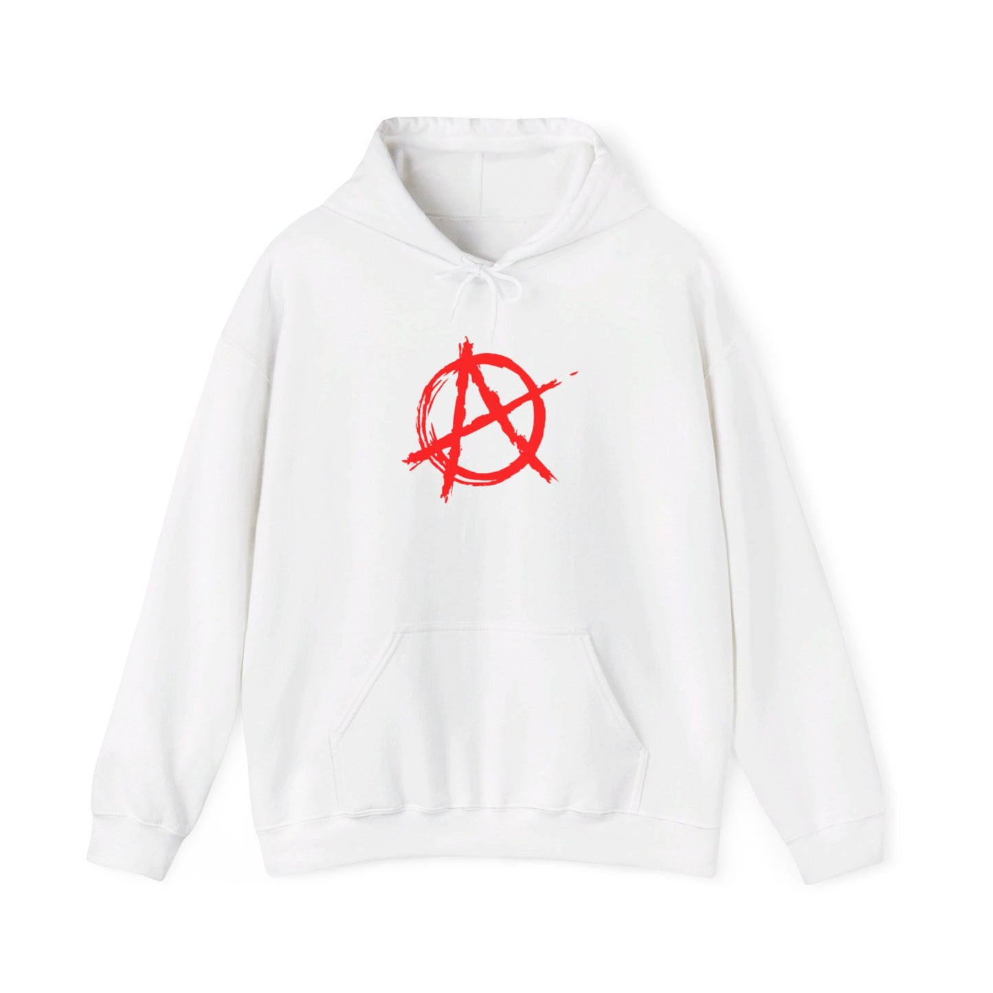 Anarchy (Red Decal) Unisex Heavy Blend™ Hooded Sweatshirt