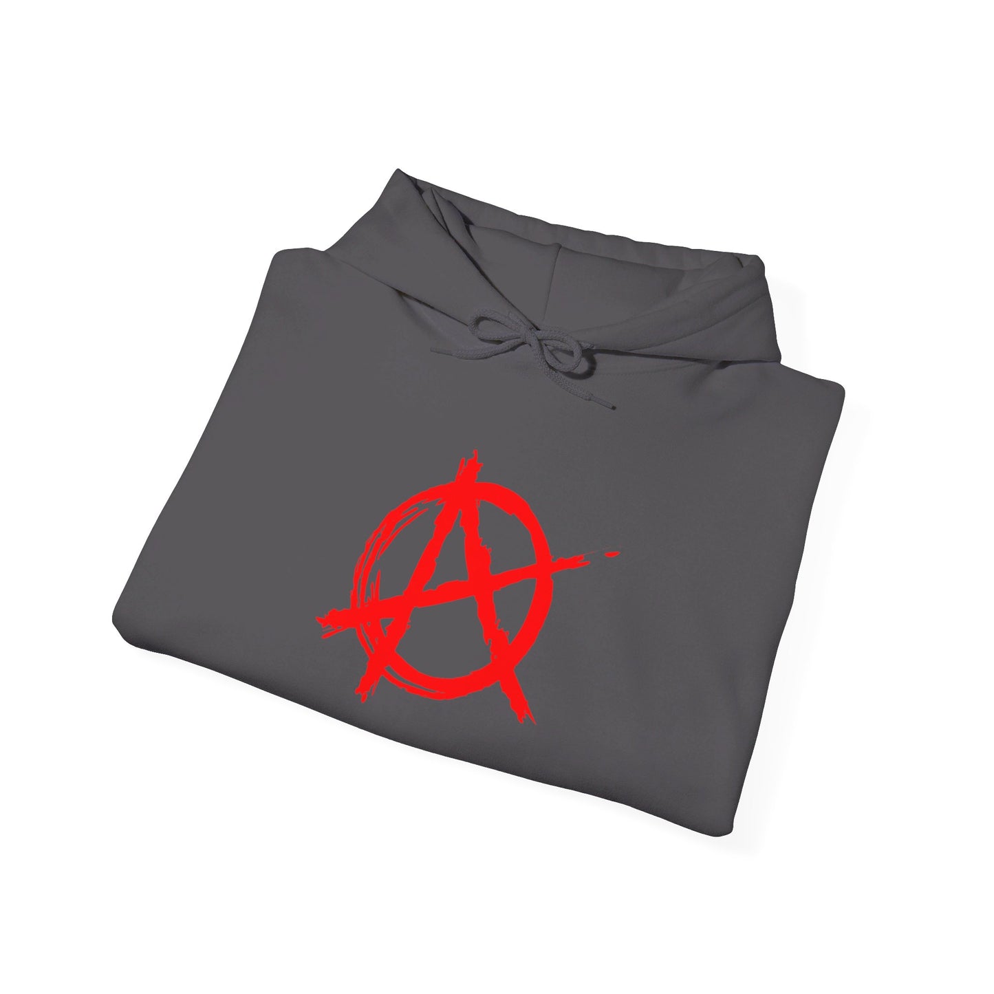 Anarchy (Red Decal) Unisex Heavy Blend™ Hooded Sweatshirt