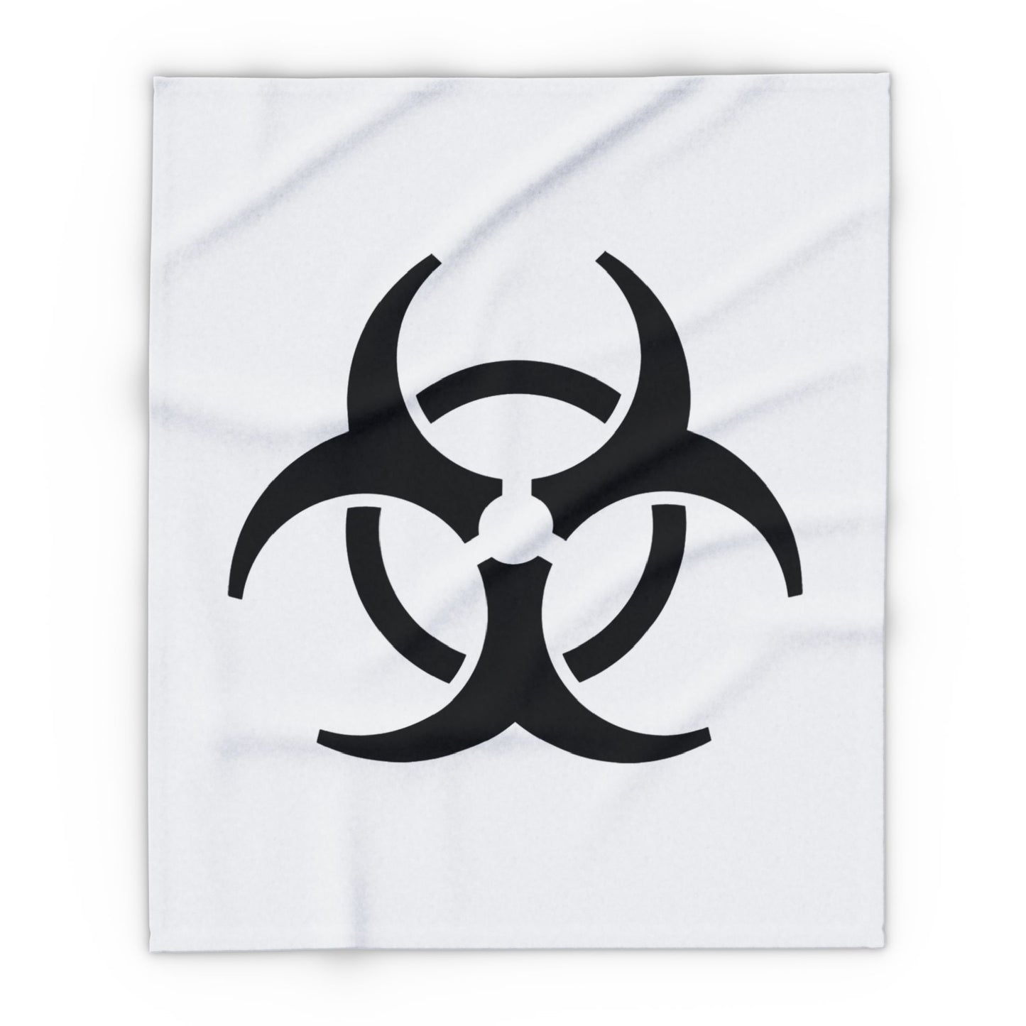 Biohazard (Black Decal) Arctic Fleece Blanket