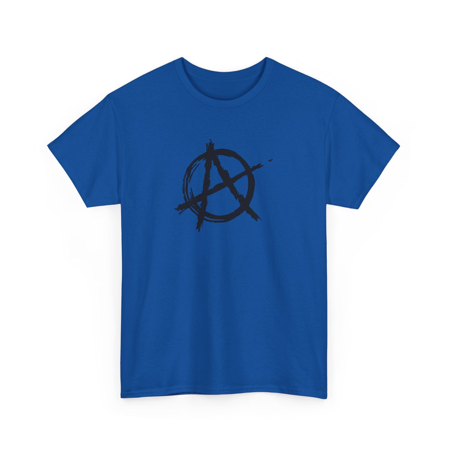 Anarchy (Black Decal) Unisex Heavy Cotton Tee