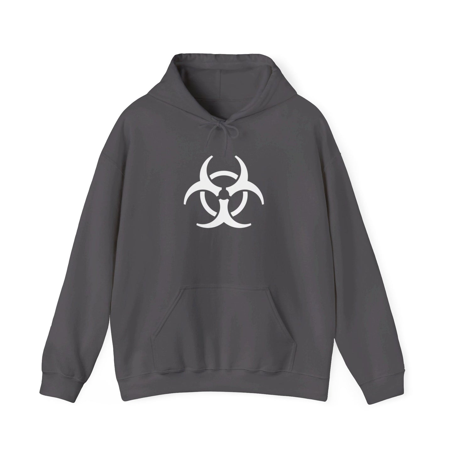 Biohazard (White Decal) Unisex Heavy Blend™ Hooded Sweatshirt