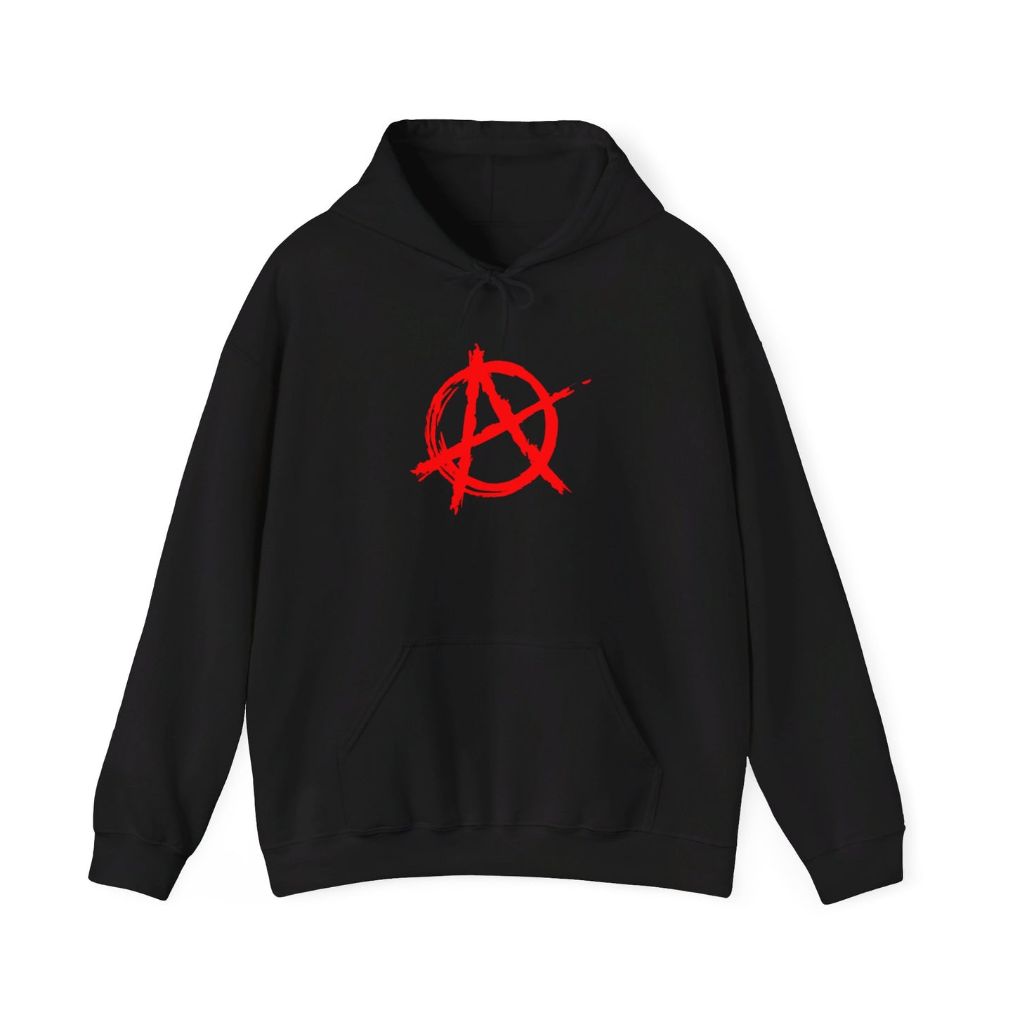 Anarchy (Red Decal) Unisex Heavy Blend™ Hooded Sweatshirt