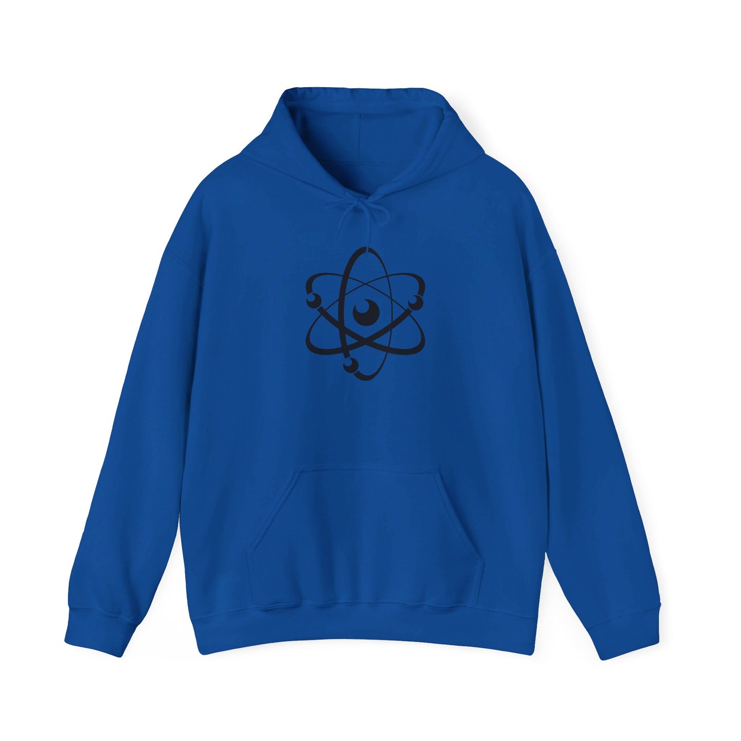 Atom (Black Decal) Unisex Heavy Blend™ Hooded Sweatshirt