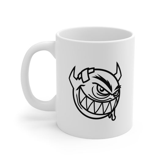 Devil Logo Ceramic Coffee Mug / Tea Cup 11oz / 300ml