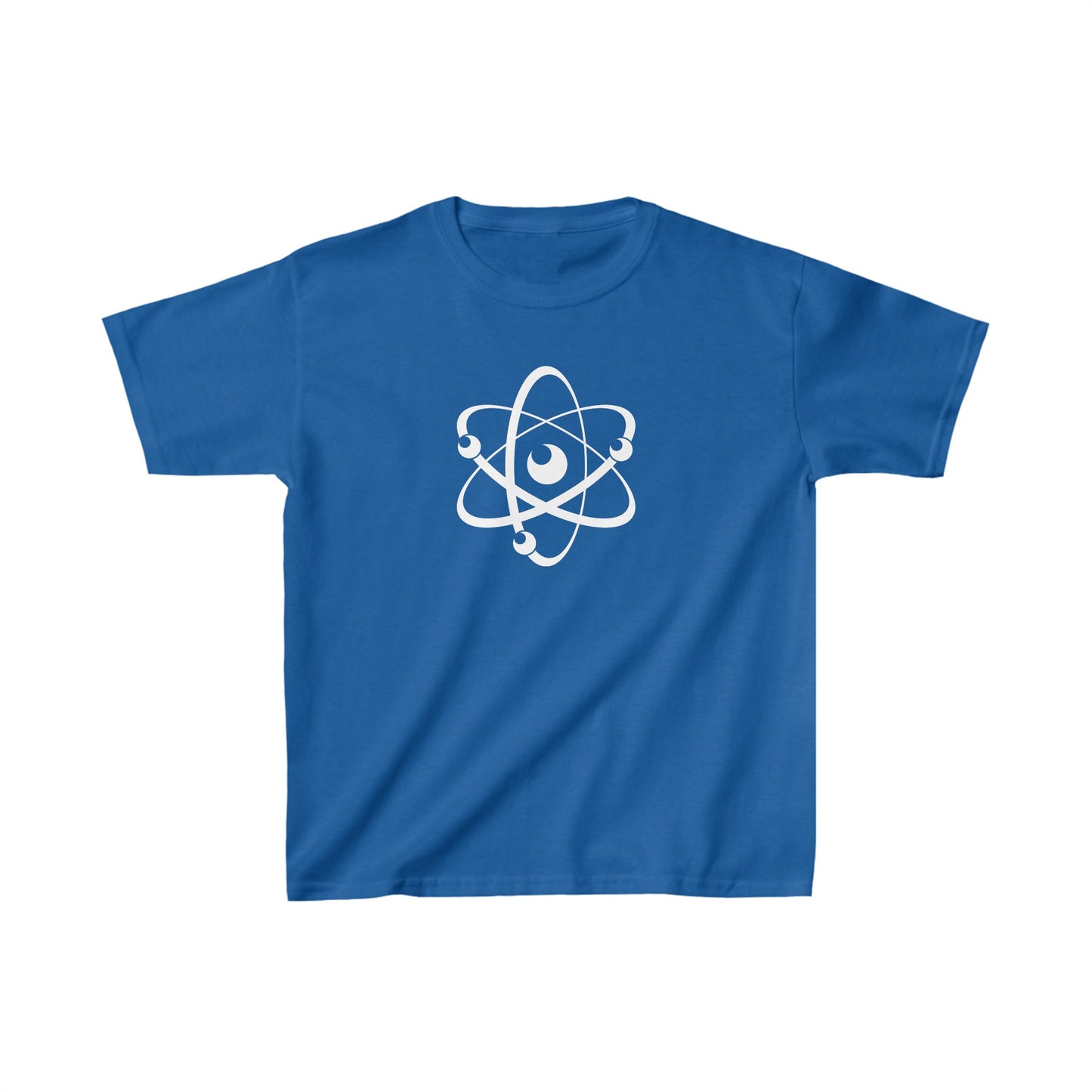 Atom (White Decal) Kids Heavy Cotton™ Tee