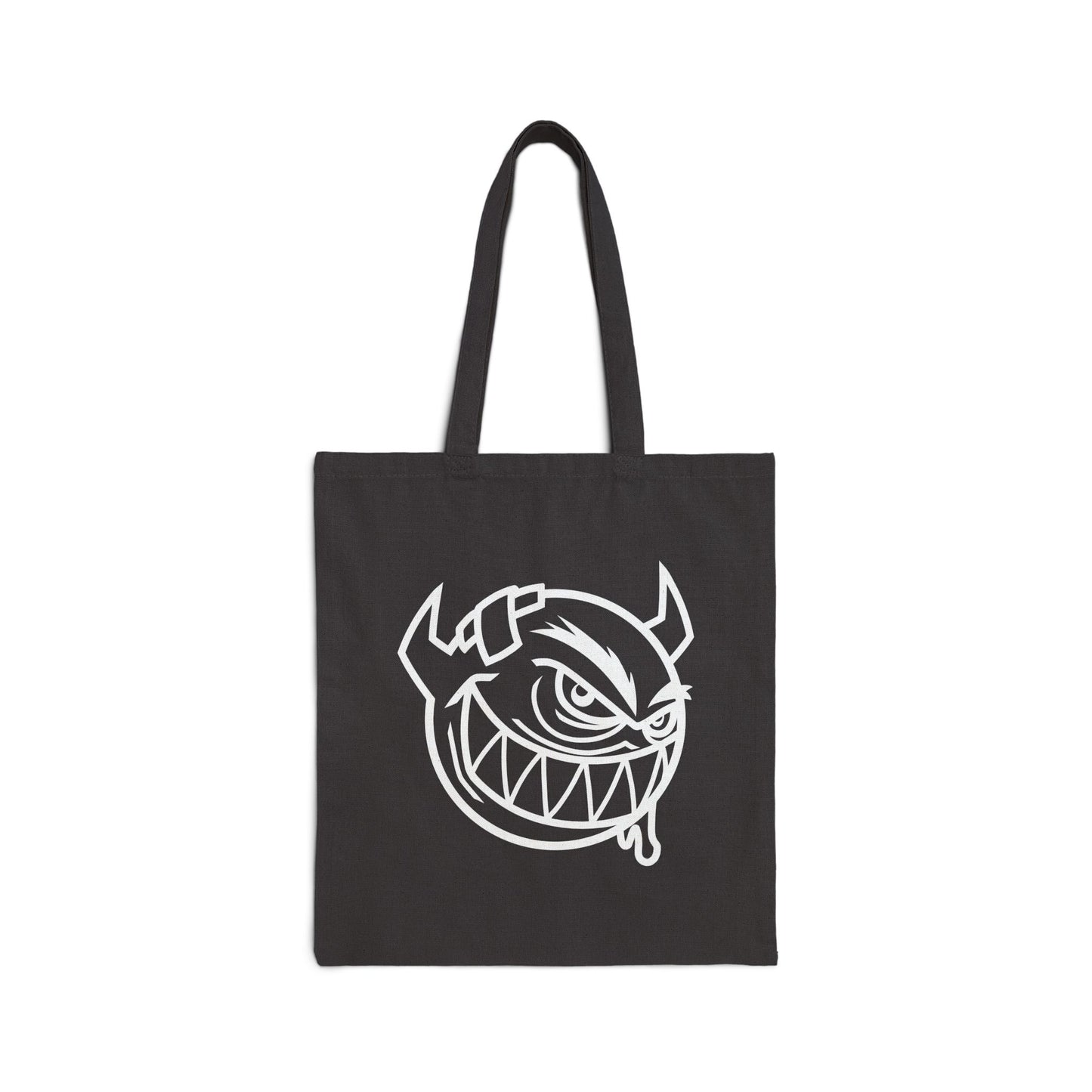 Devil Cotton Canvas Tote Bag