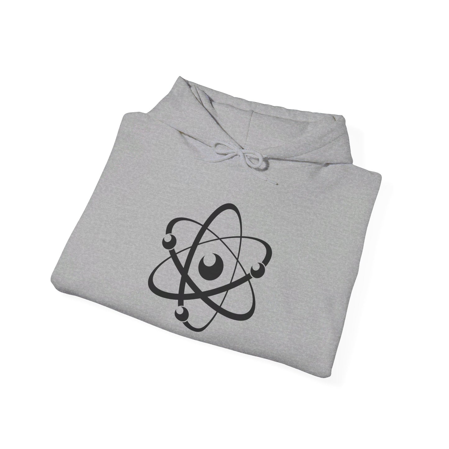 Atom (Black Decal) Unisex Heavy Blend™ Hooded Sweatshirt