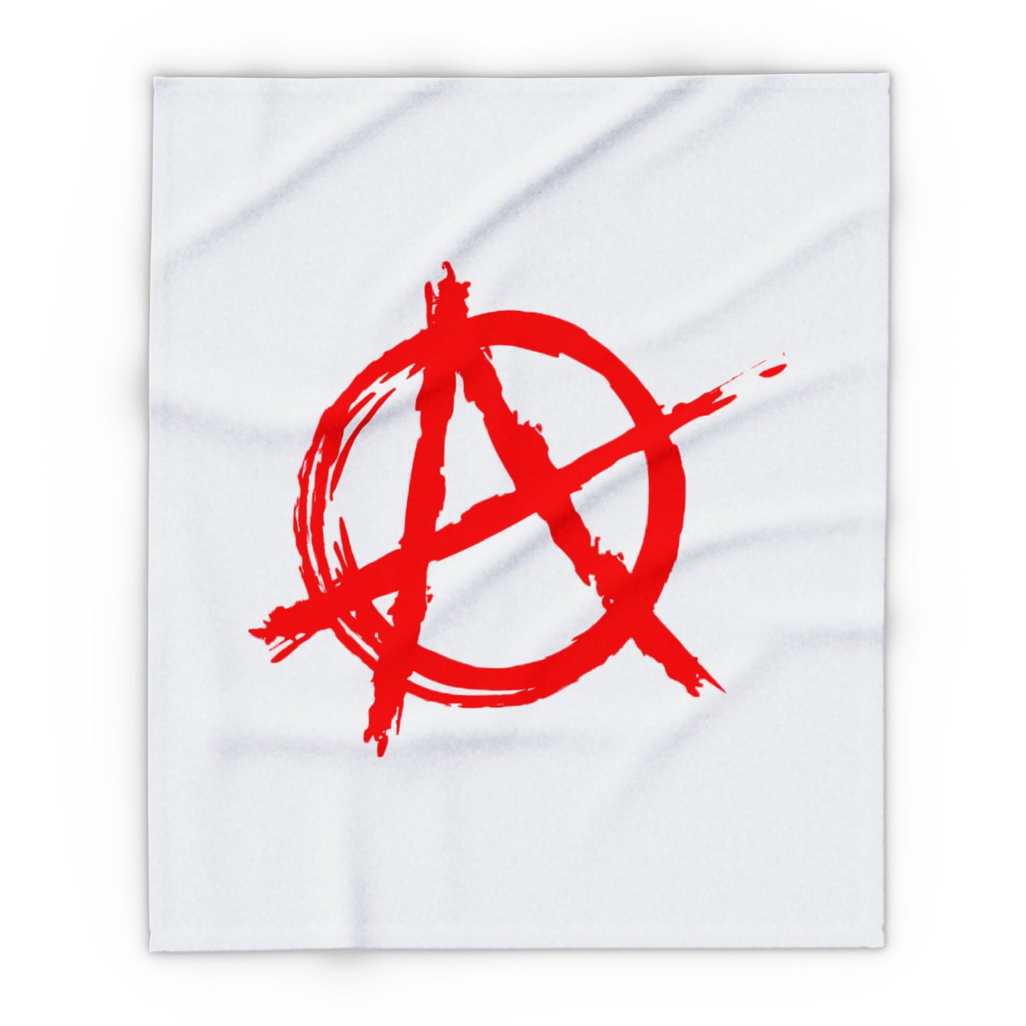 Anarchy (Red Decal) Arctic Fleece Blanket