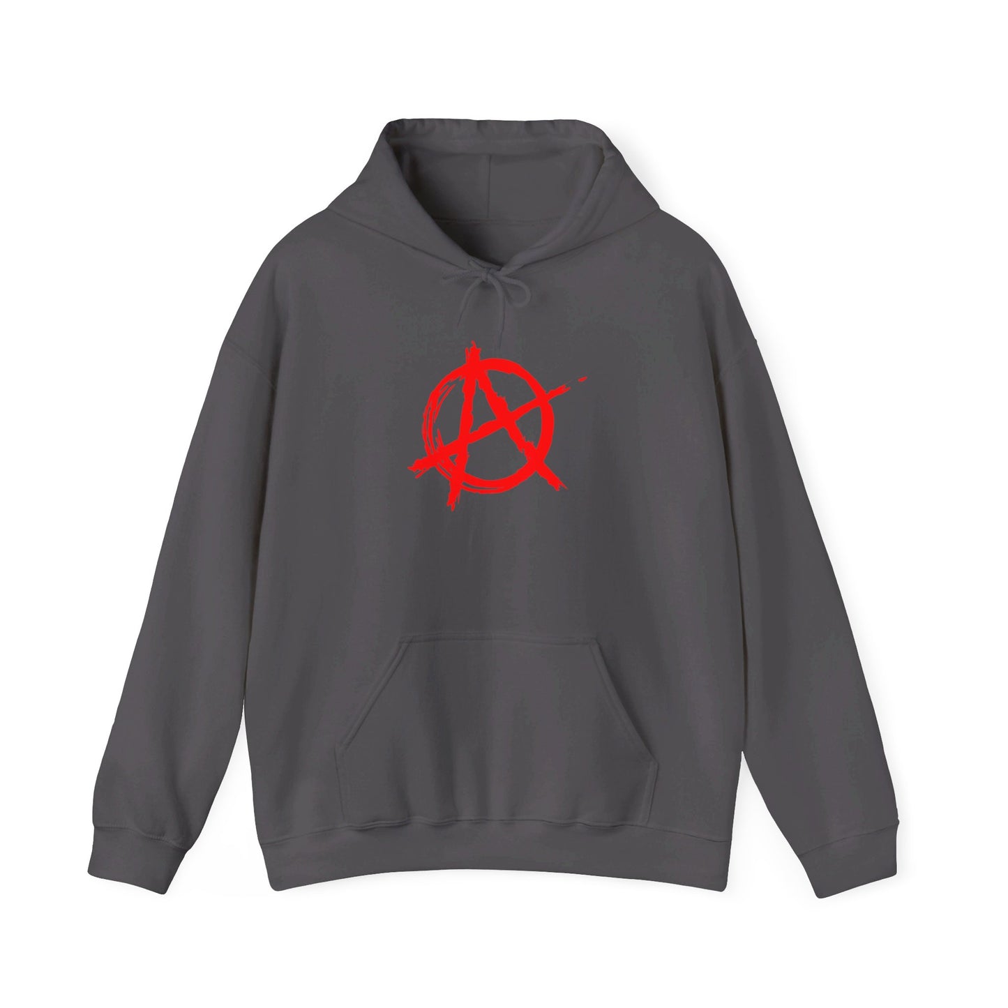 Anarchy (Red Decal) Unisex Heavy Blend™ Hooded Sweatshirt