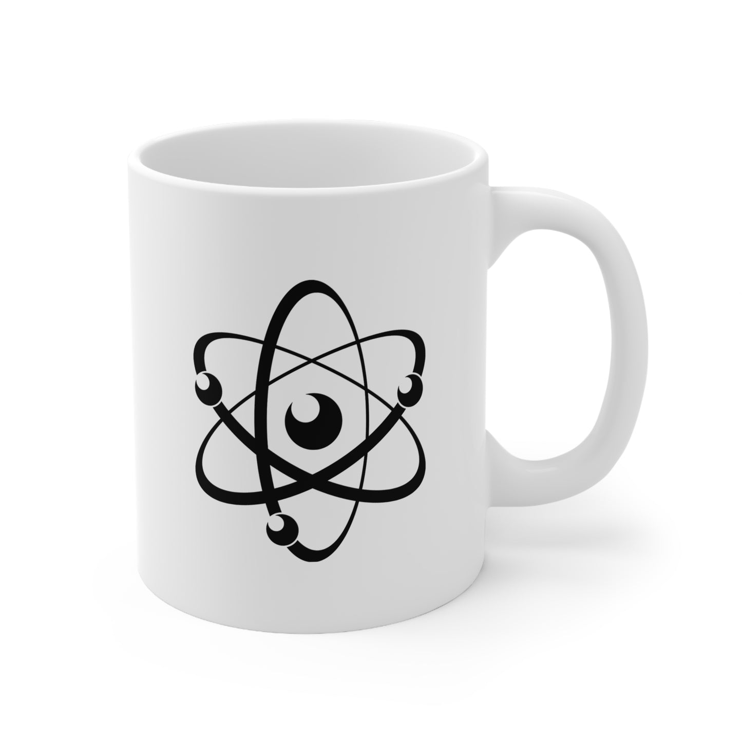 Atom Ceramic Coffee Mug / Tea Cup 11oz / 300ml