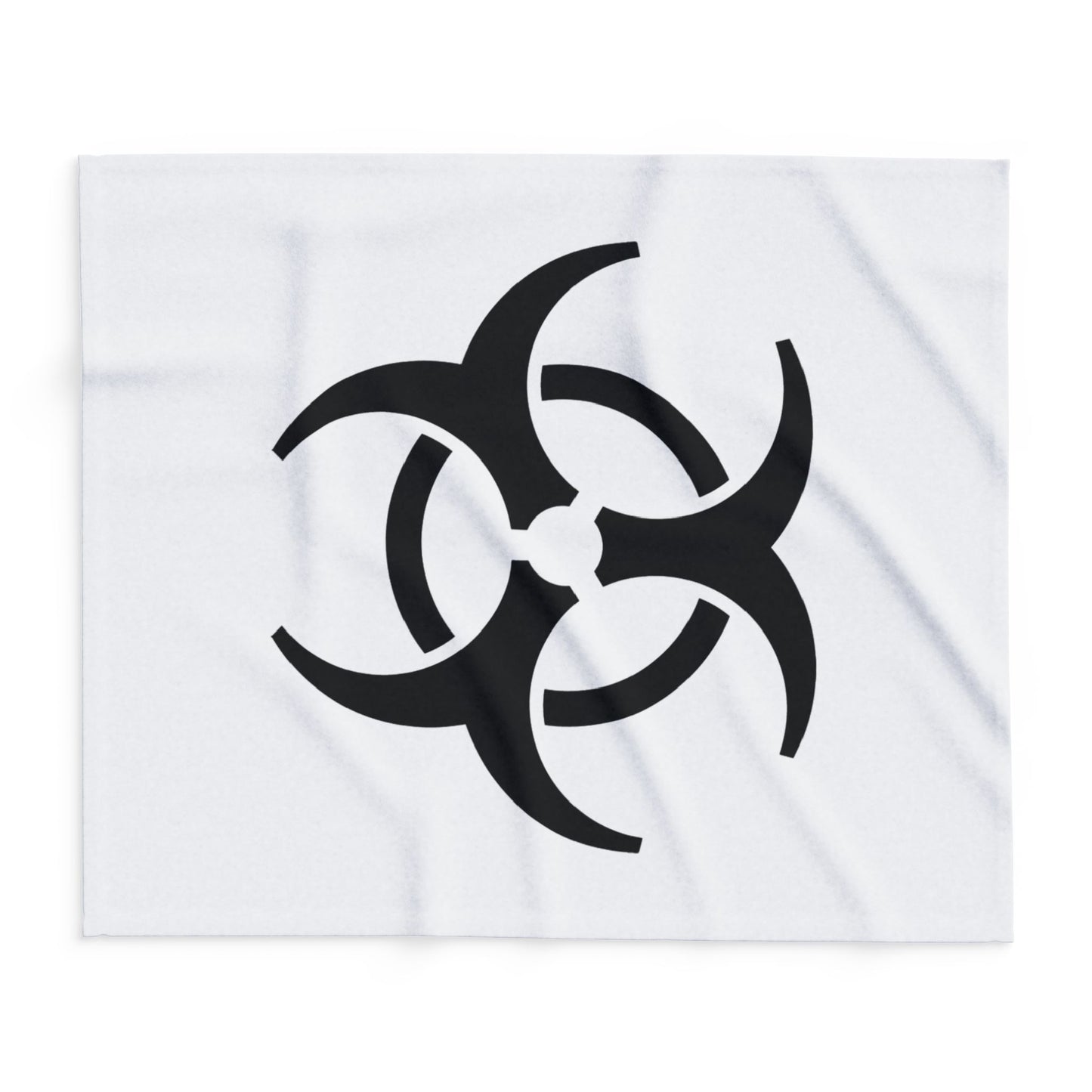 Biohazard (Black Decal) Arctic Fleece Blanket