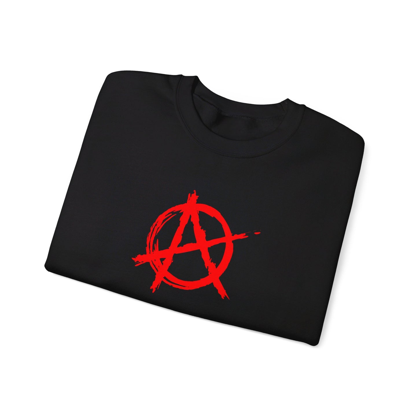 Anarchy (Red Decal) Unisex Heavy Blend™ Crewneck Sweatshirt