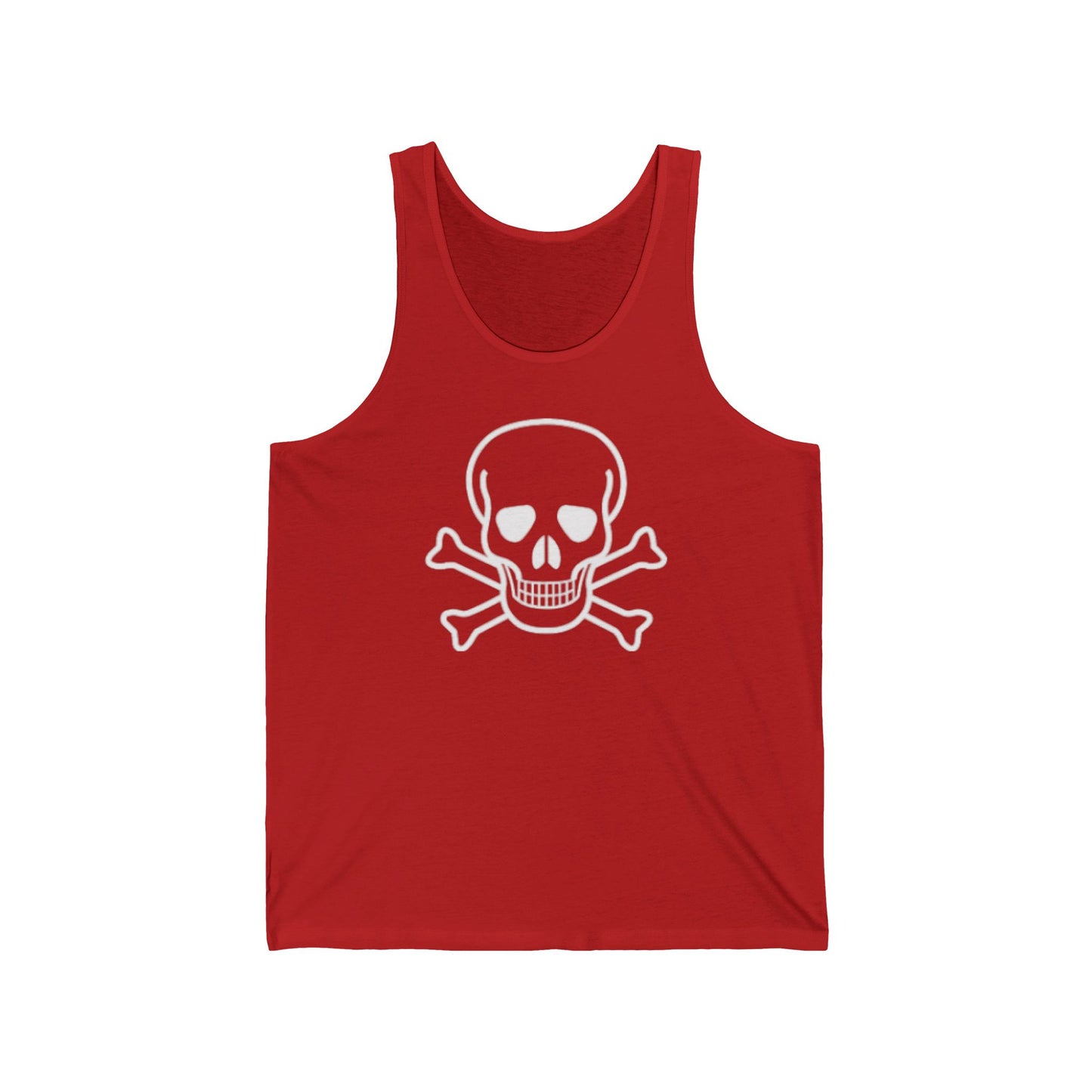 Toxic (White Decal) Unisex Jersey Tank Top