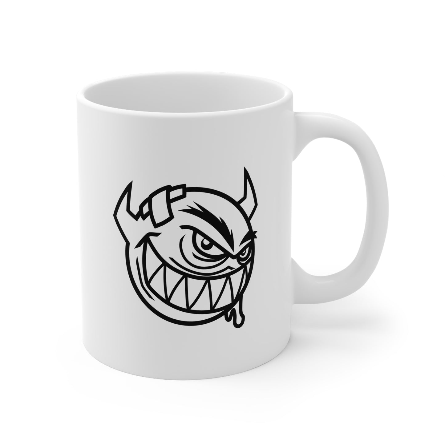 Devil Logo Ceramic Coffee Mug / Tea Cup 11oz / 300ml