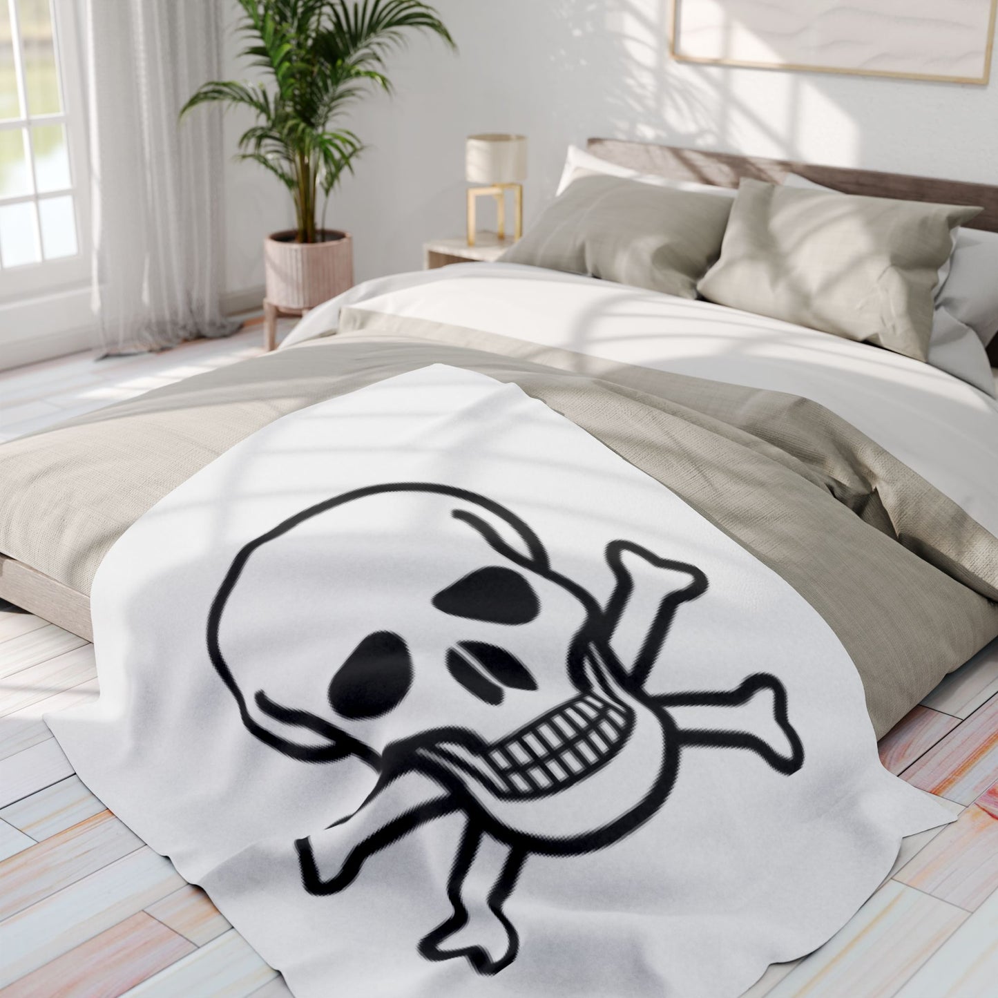 Toxic (Black Decal) Arctic Fleece Blanket