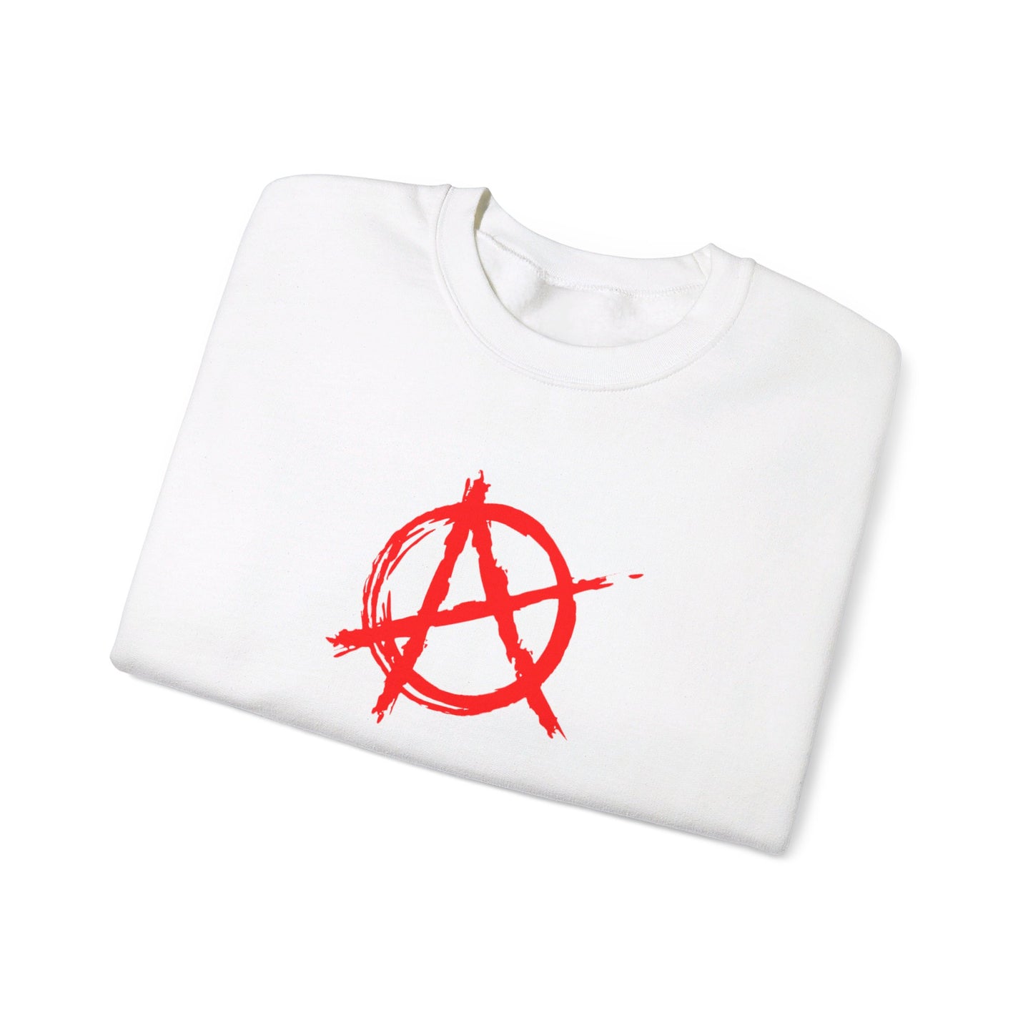 Anarchy (Red Decal) Unisex Heavy Blend™ Crewneck Sweatshirt