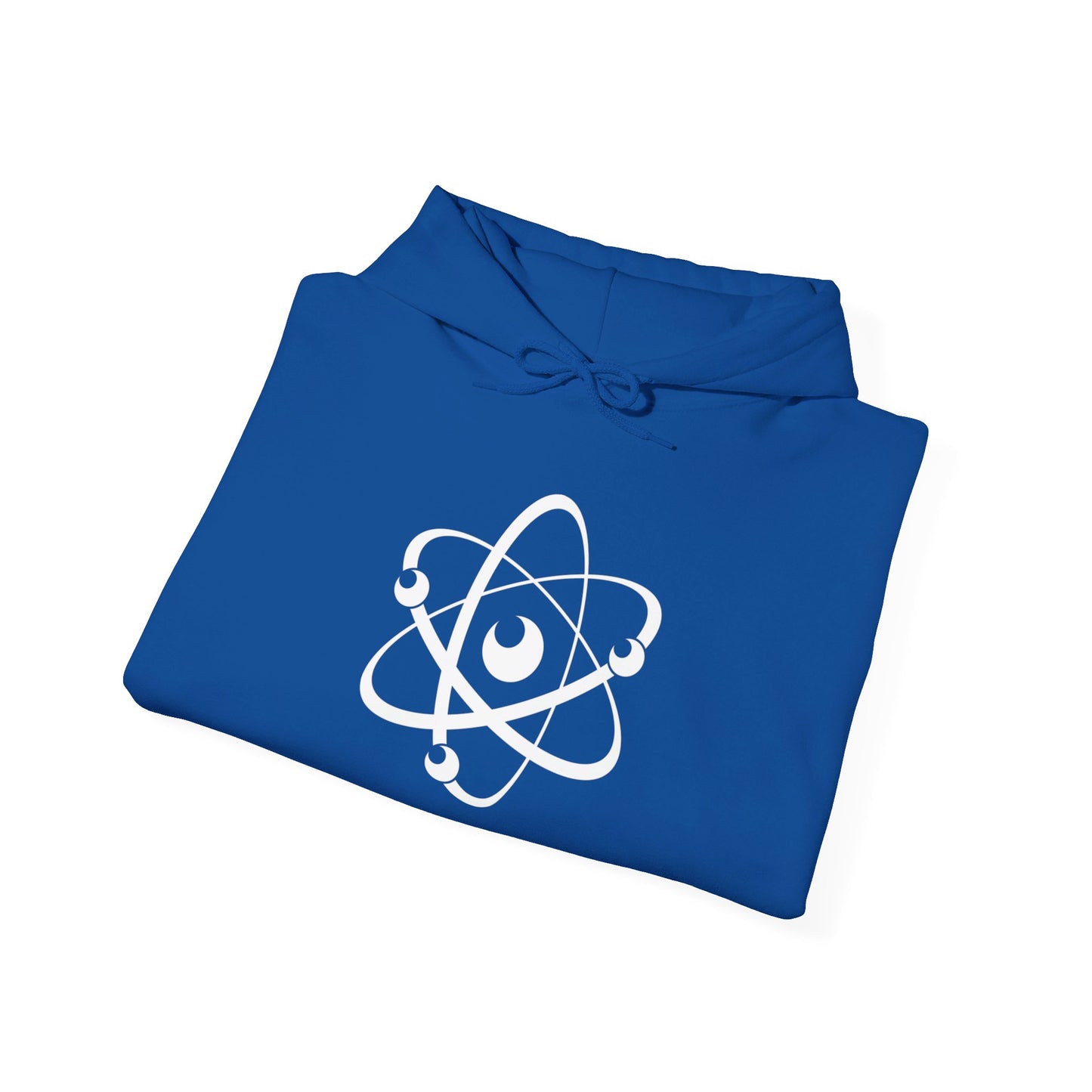 Atom (White Decal) Unisex Heavy Blend™ Hooded Sweatshirt