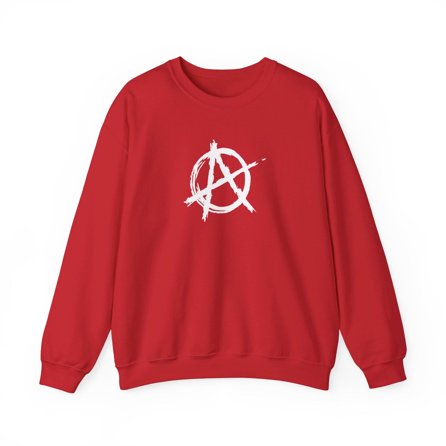 Anarchy (White Decal) Unisex Heavy Blend™ Crewneck Sweatshirt