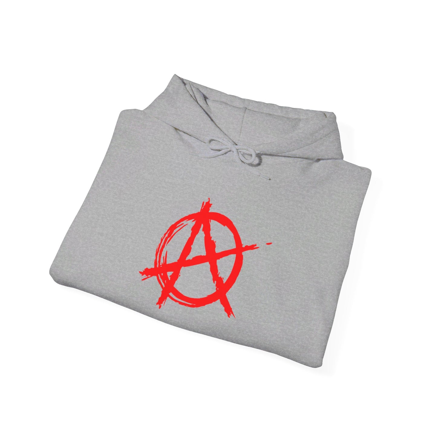 Anarchy (Red Decal) Unisex Heavy Blend™ Hooded Sweatshirt