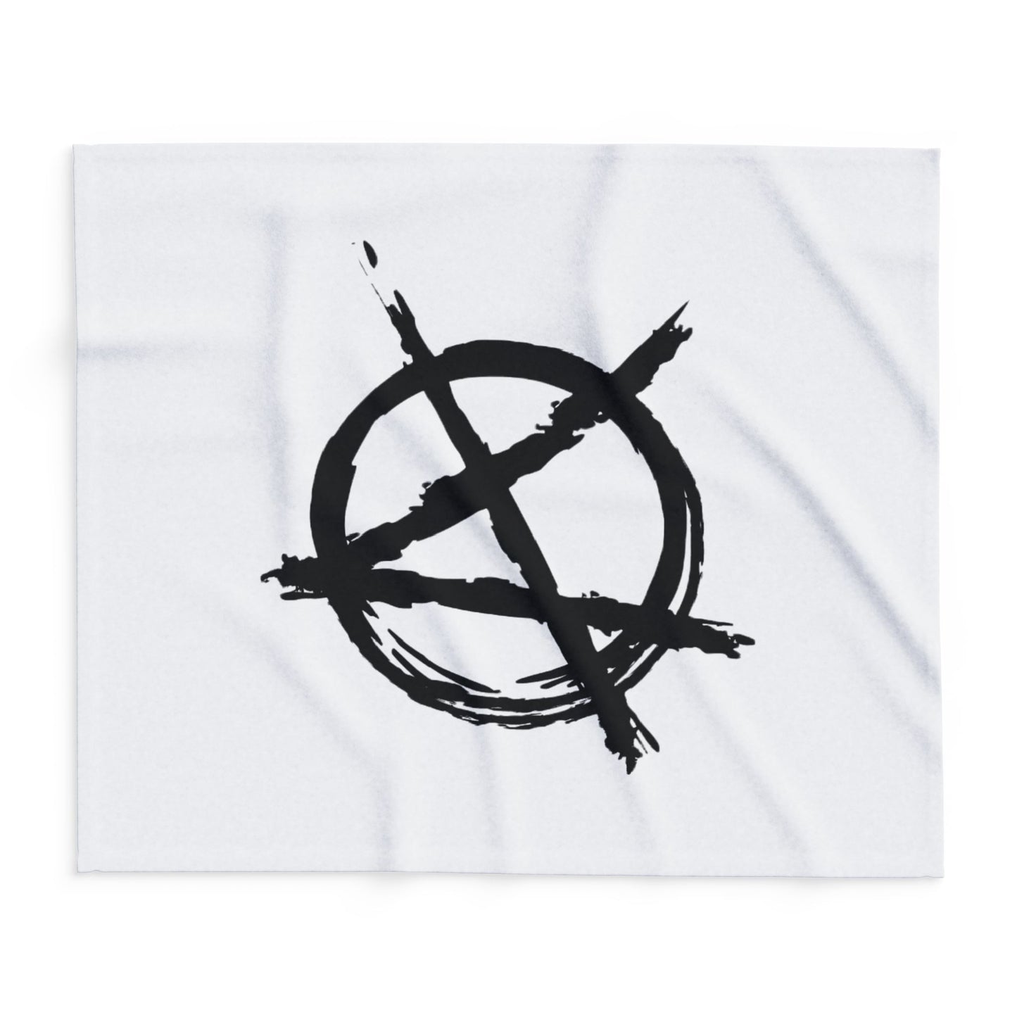 Anarchy (Black Decal) Arctic Fleece Blanket